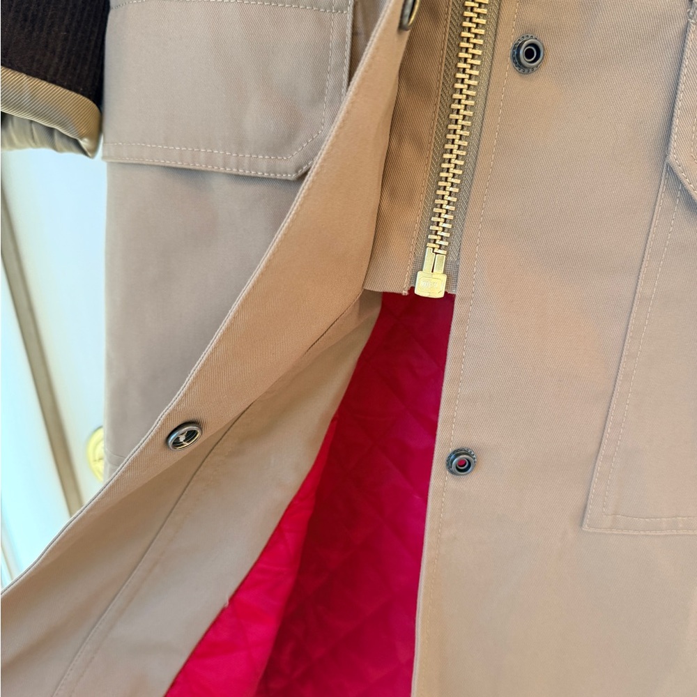 Alex Mill Tan Coat with Brown Accents - Picture 5 of 5